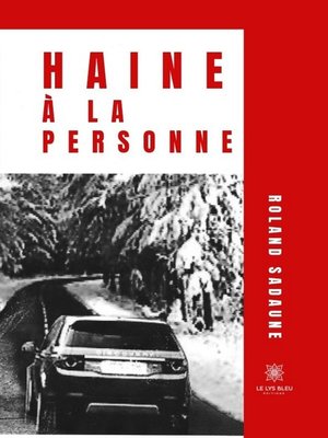 cover image of Haine à la personne